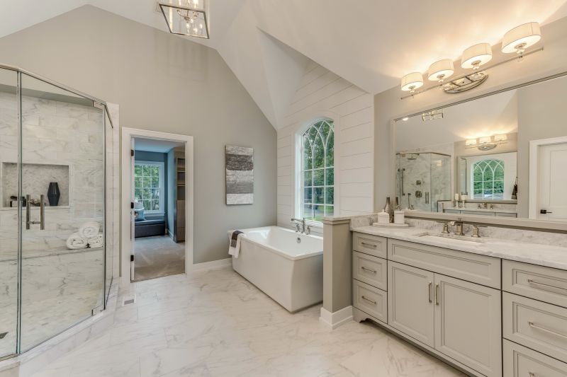 Marble Accented Bathroom